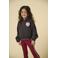 KIDS ONLY MINI flared legging donkerrood
