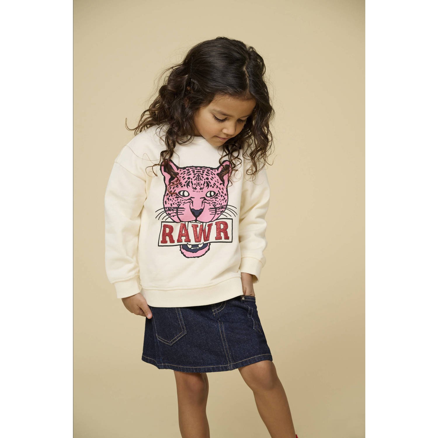 ONLY KIDS MINI sweater ecru