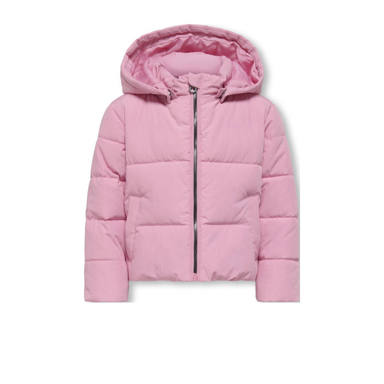ONLY KIDS MINI gewatteerde jas roze