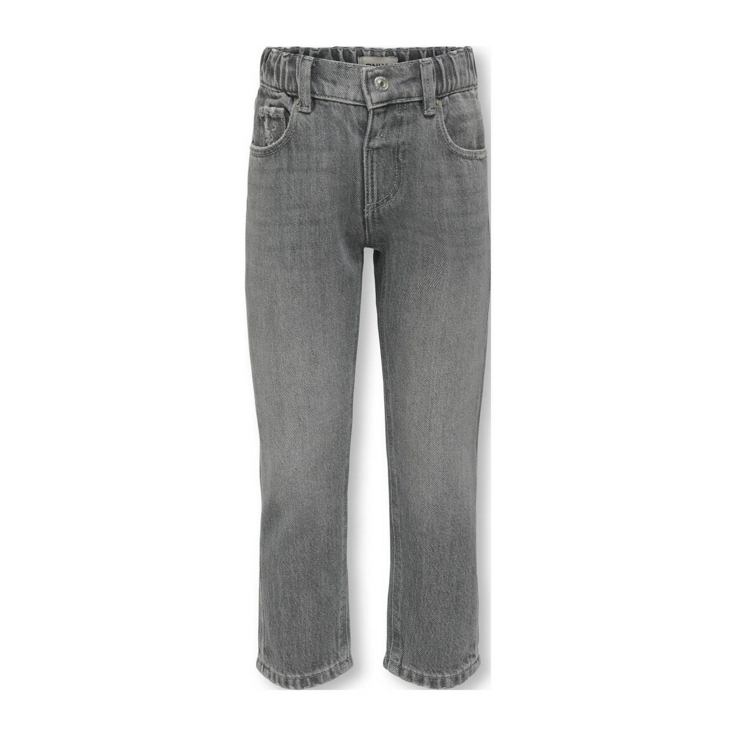 ONLY KIDS MINI straight leg jeans grey denim