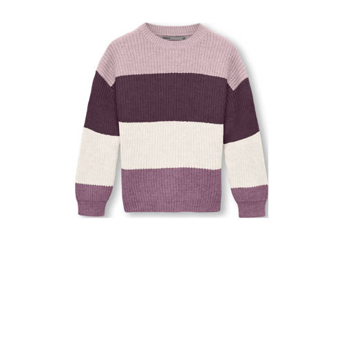 KIDS ONLY MINI trui paars gebreid afbeelding