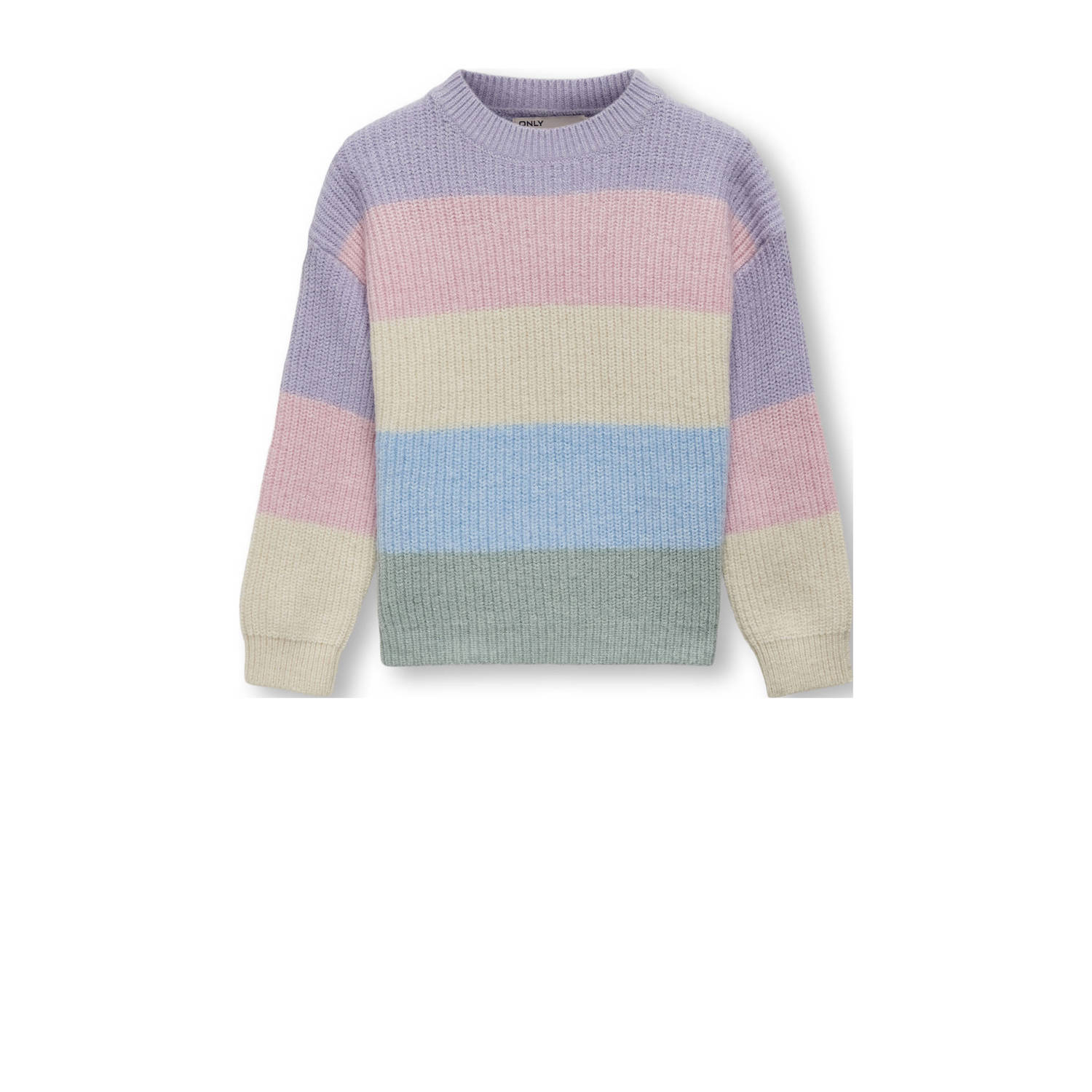 ONLY KIDS MINI trui lila gebreid