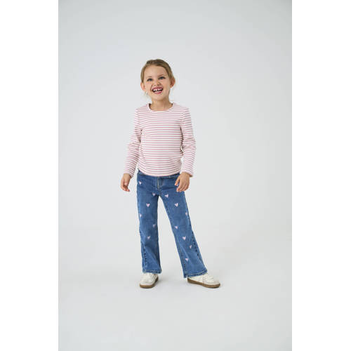 KIDS ONLY MINI wide leg jeans light blue denim afbeelding