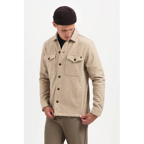 No Excess overshirt beige afbeelding