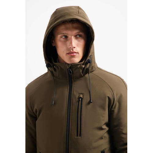No Excess softshell jas bruin afbeelding
