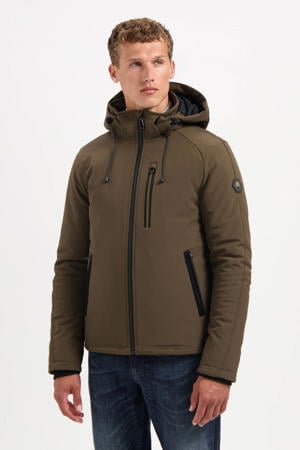 softshell jas bruin