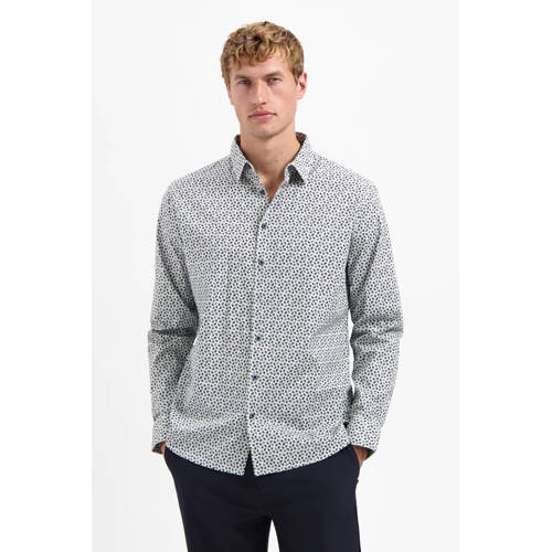No Excess regular casual overhemd blauw afbeelding