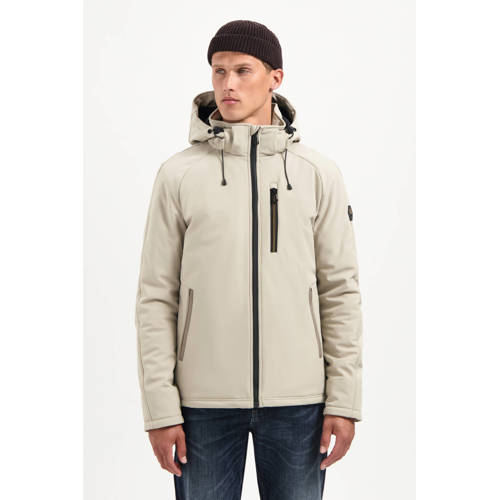 No Excess softshell jas beige afbeelding