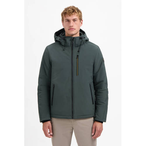 No Excess softshell jas donkergroen afbeelding
