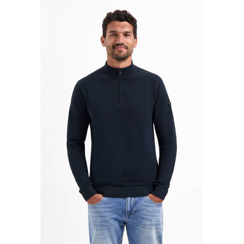 No Excess gebreide trui donkerblauw afbeelding