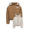 KIDS ONLY GIRL reversible gewatteerde winterjas  camel/ecru