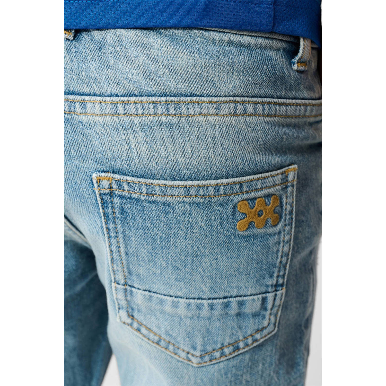 Shoeby tapered boyfriend jeans blauw