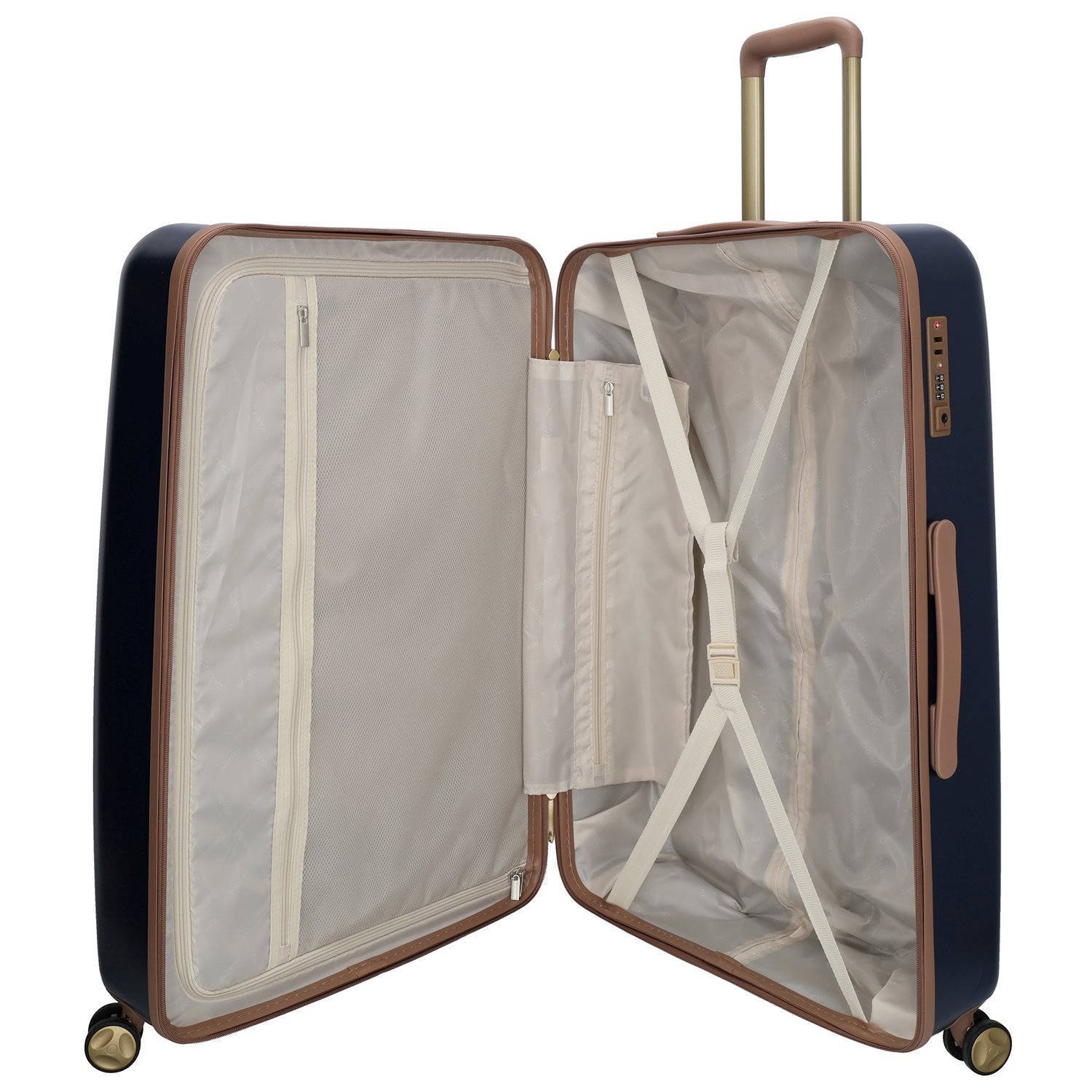 Charm trolleyset set van 2 donkerblauw