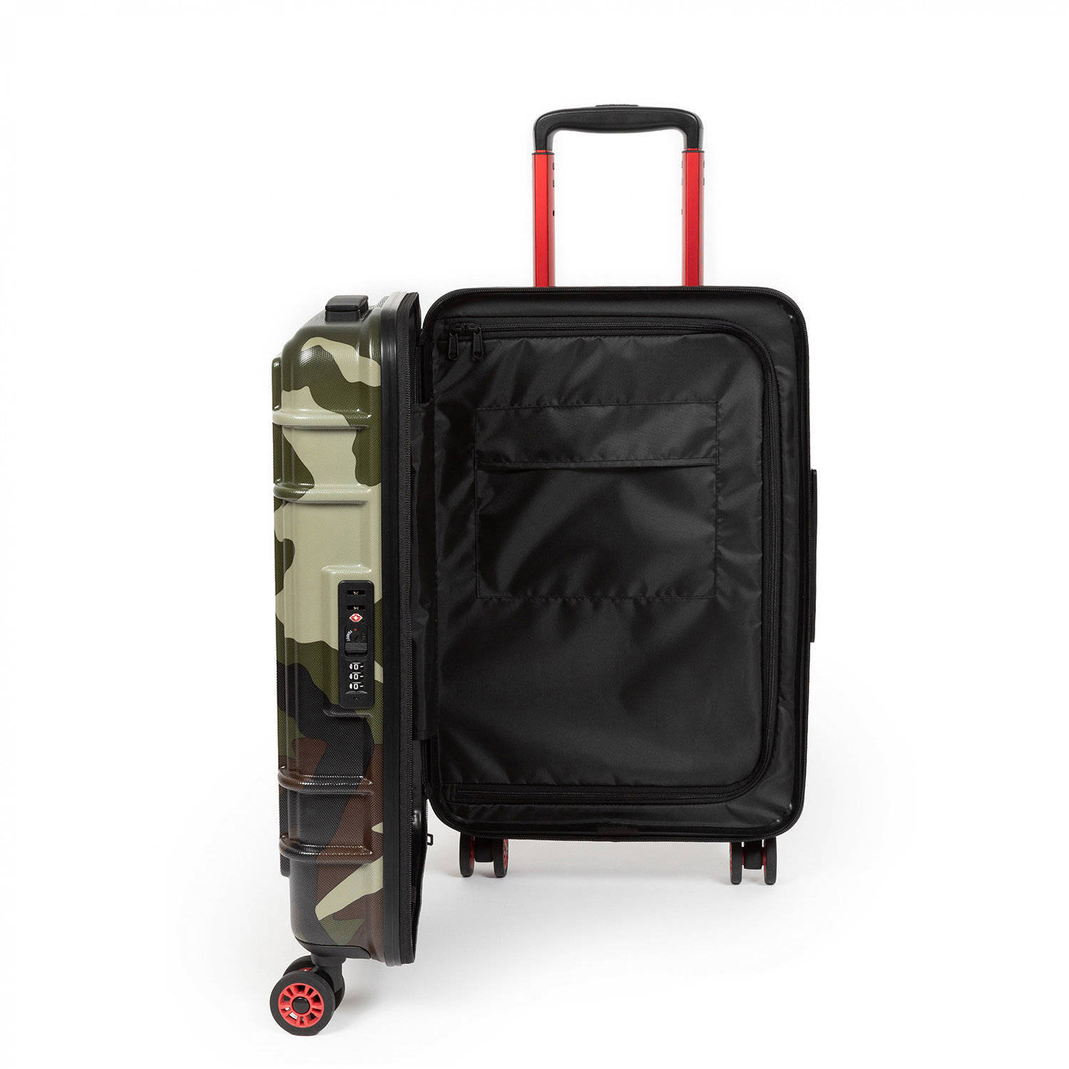 Eastpak trolley Resist'R 55 cm. met camouflageprint kaki