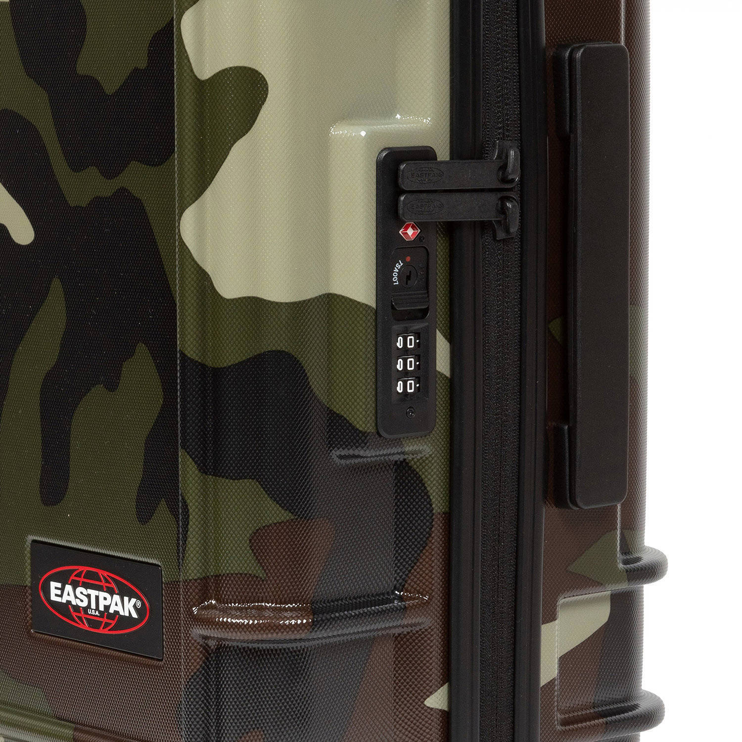 Eastpak trolley Resist'R 55 cm. met camouflageprint kaki