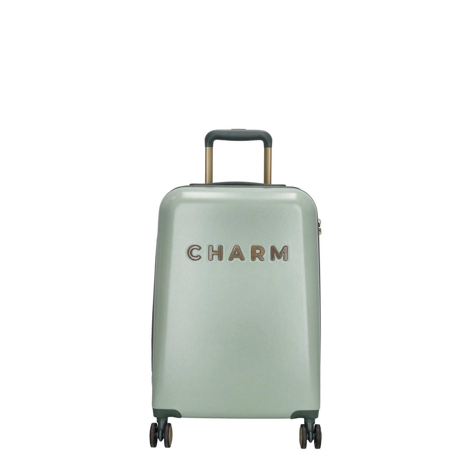 Charm trolleyset set van 2 mintgroen