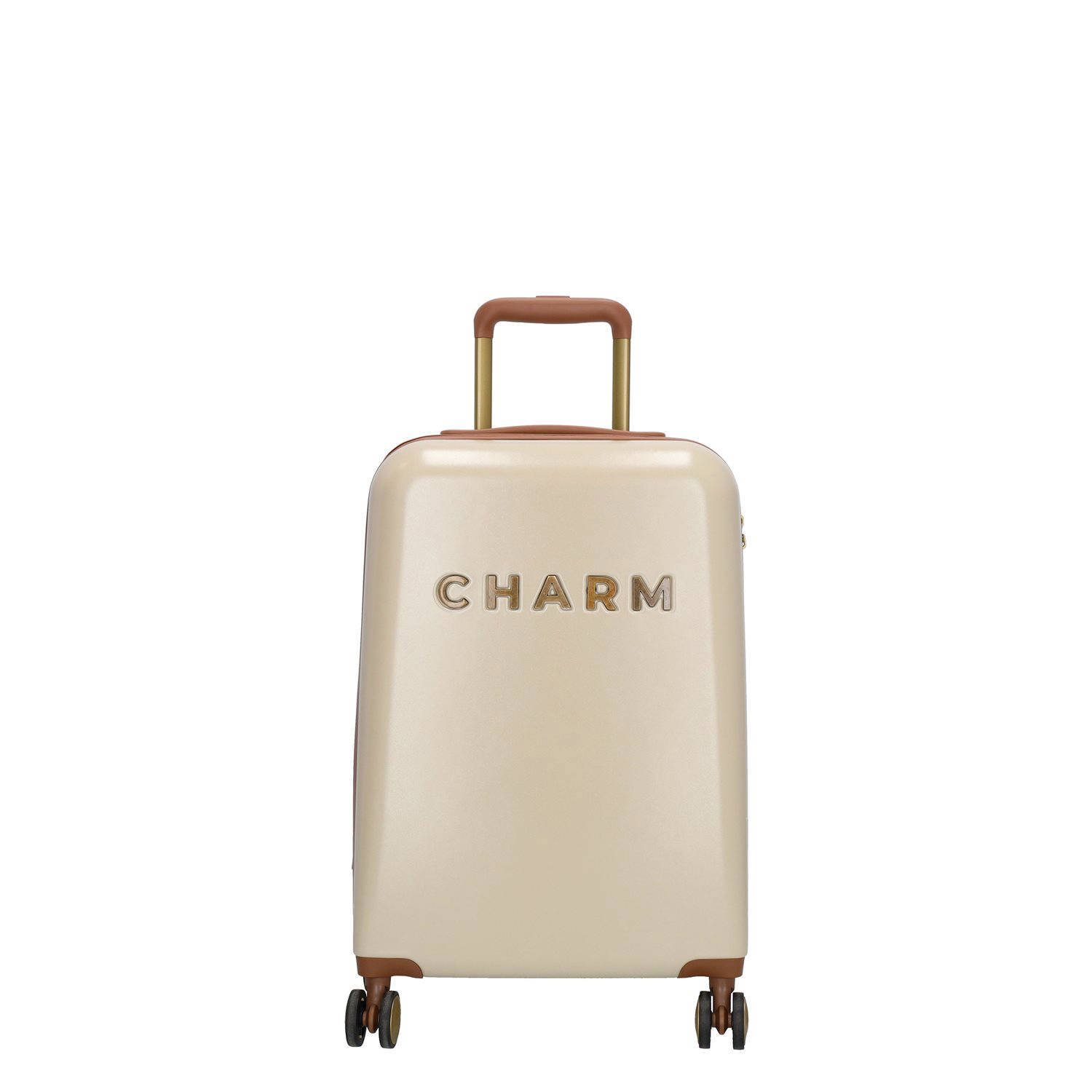 Charm trolleyset set van 2 beige