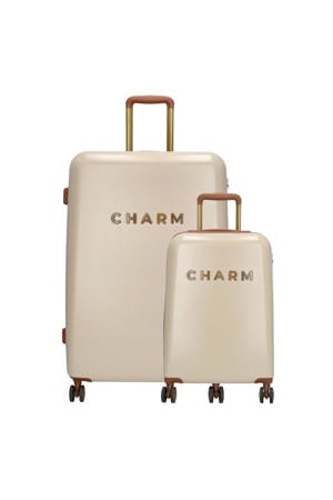 trolleyset - beige (set van 2)