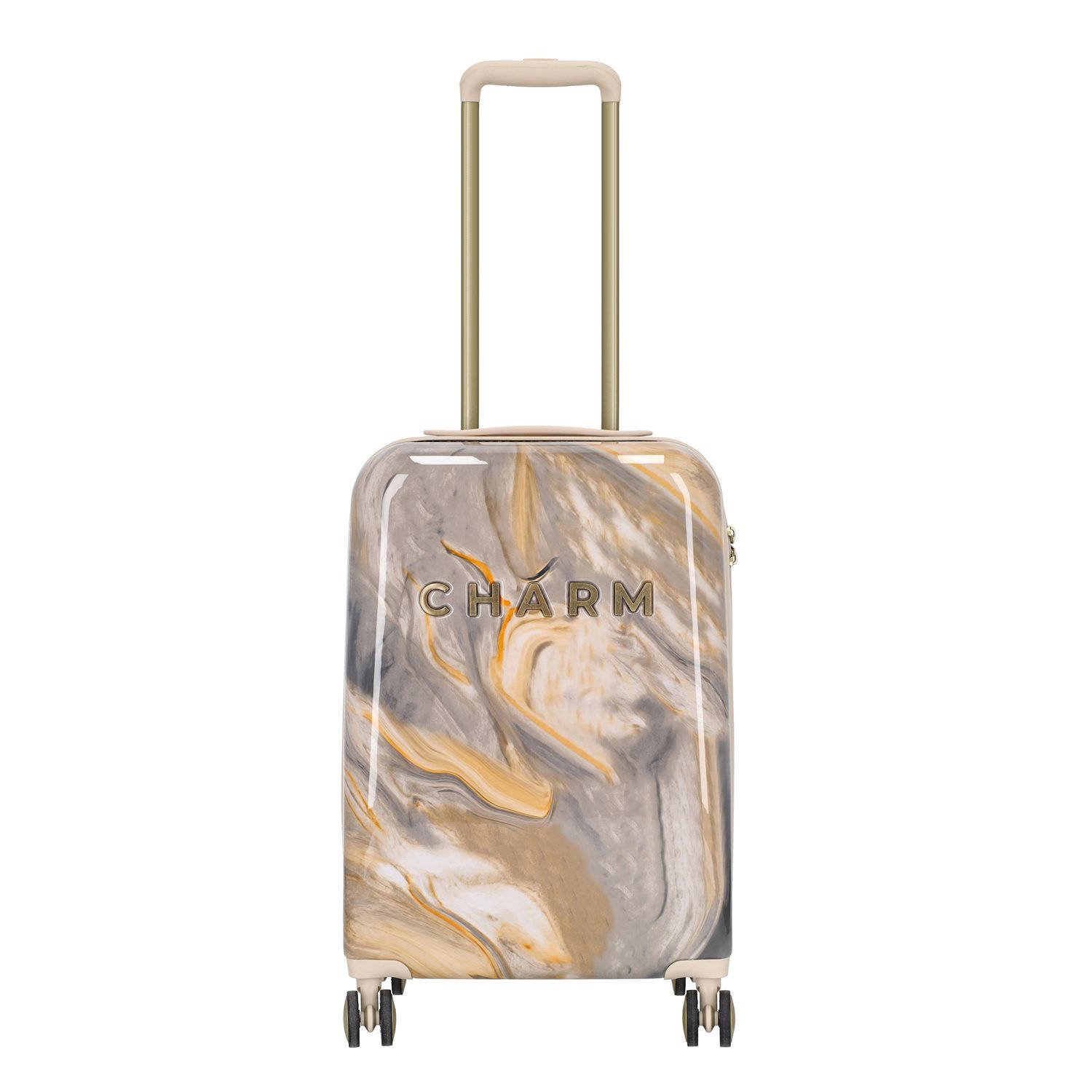 Charm trolleyset Marble set van 2 grijs