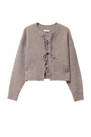 thumbnail: Cache Cache wollen gebreid vest taupe