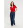 Cache Cache kanten top rood