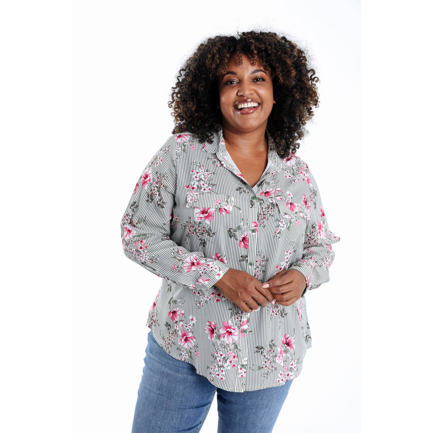 Paprika blouse groen