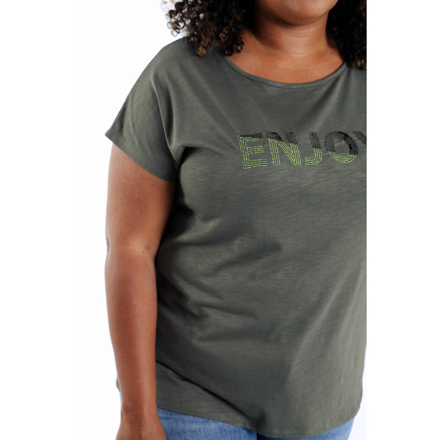 Paprika T-shirt kaki