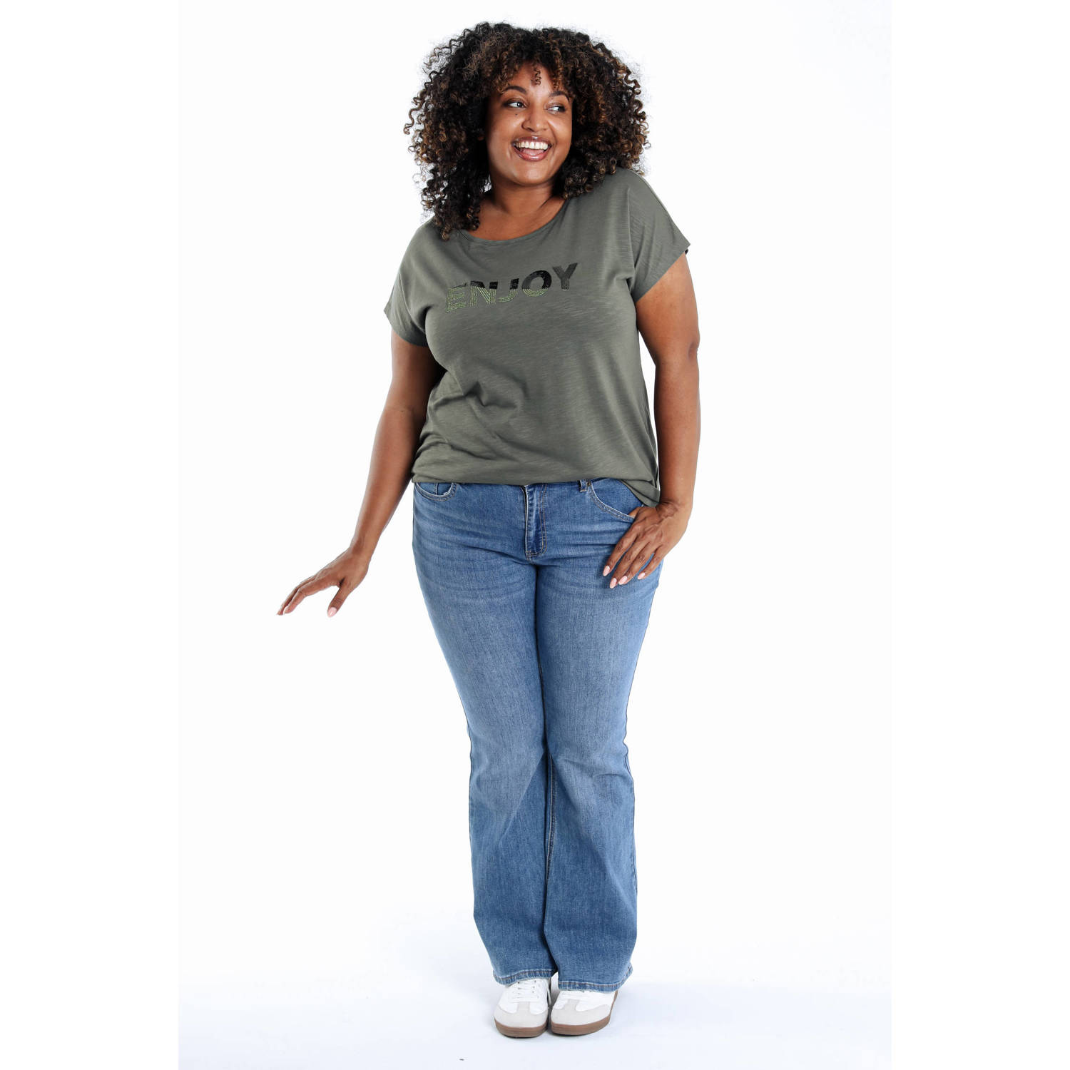 Paprika T-shirt kaki
