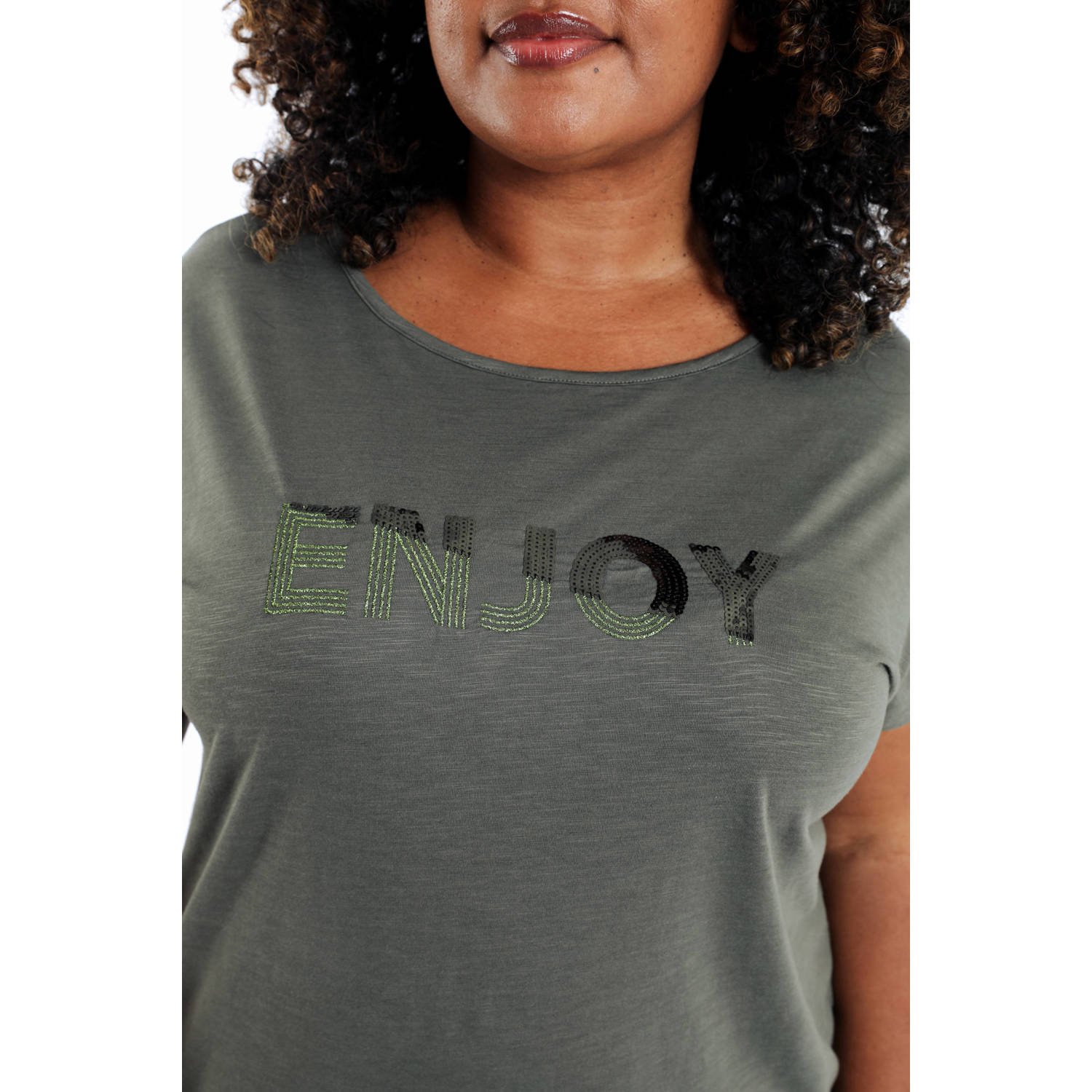 Paprika T-shirt kaki