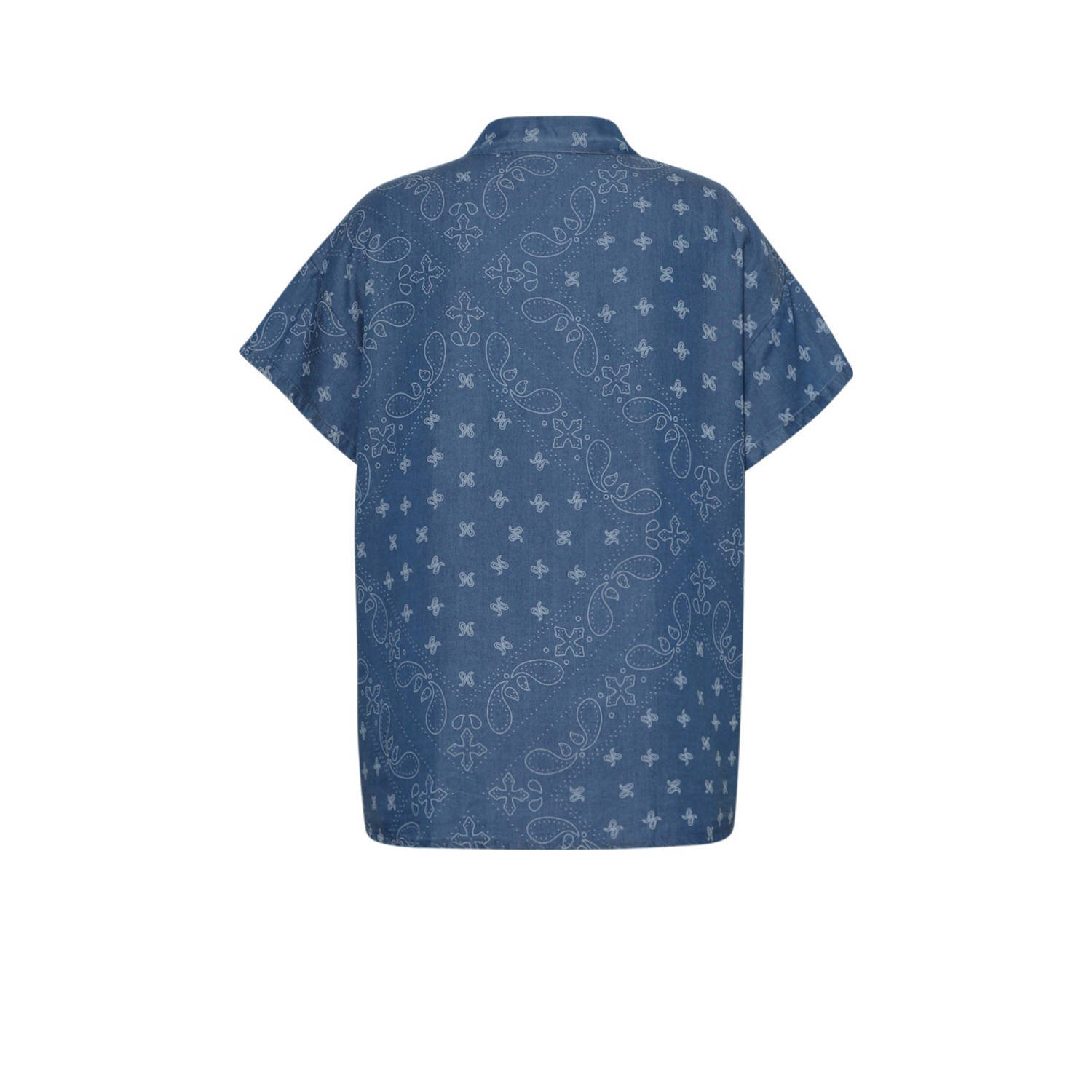 Paprika blouse blauw