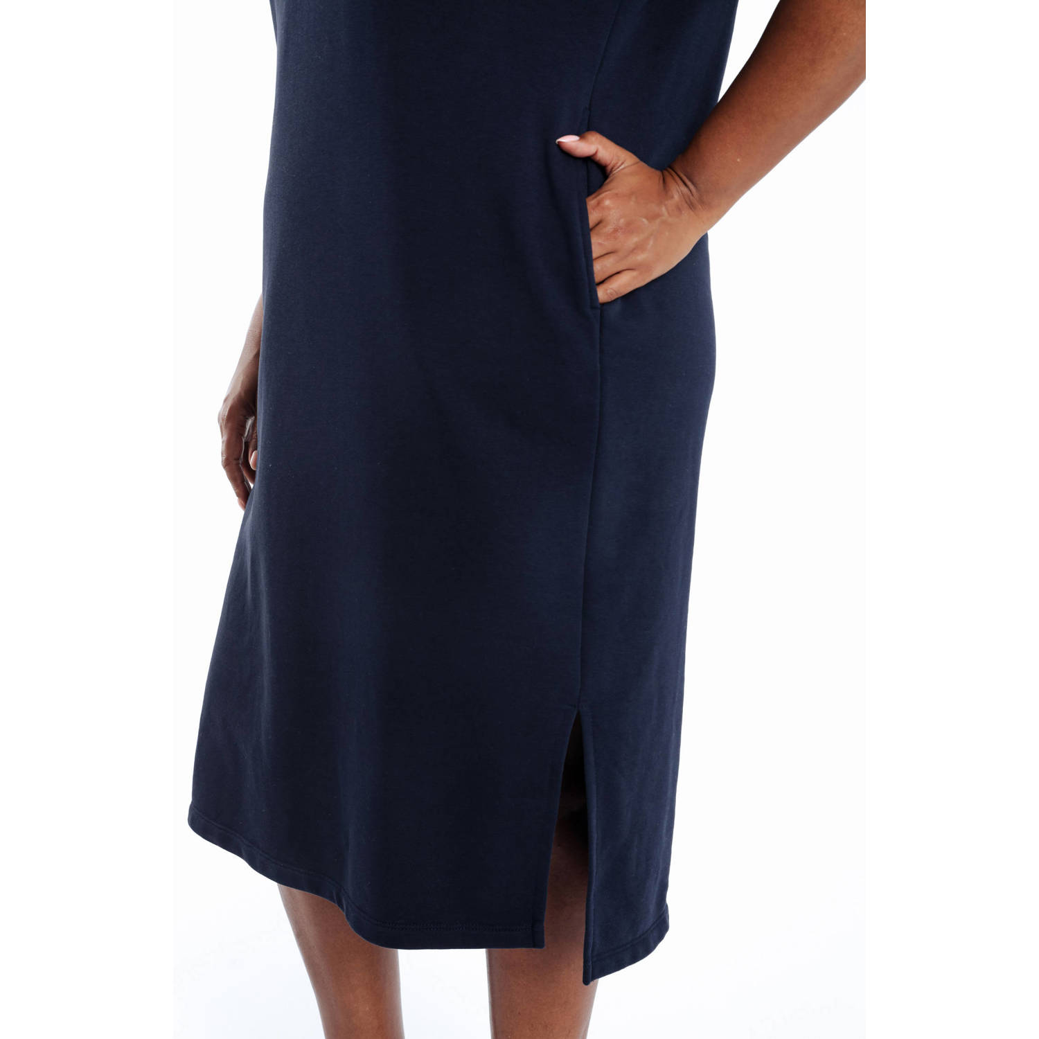 Paprika sweatjurk donkerblauw