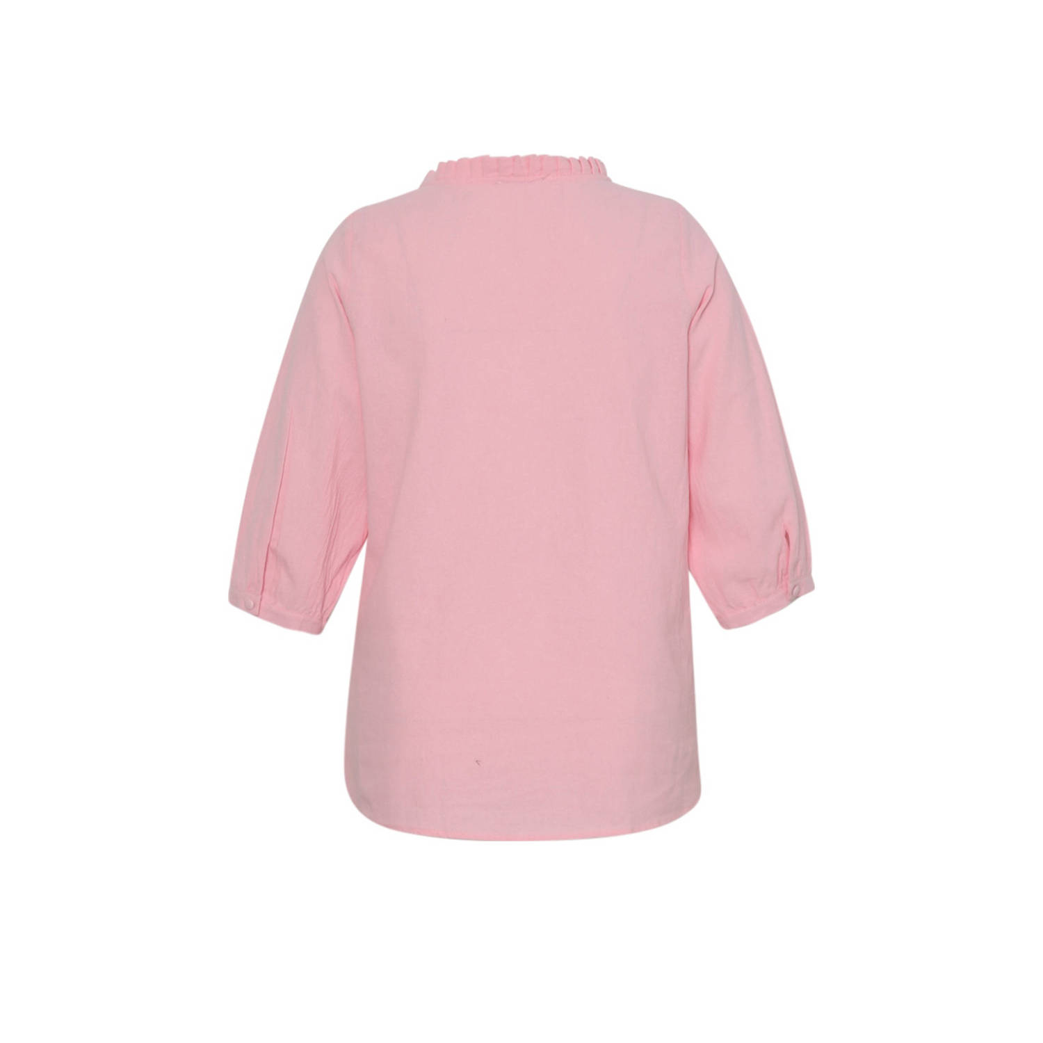 Paprika blousetop lichtroze
