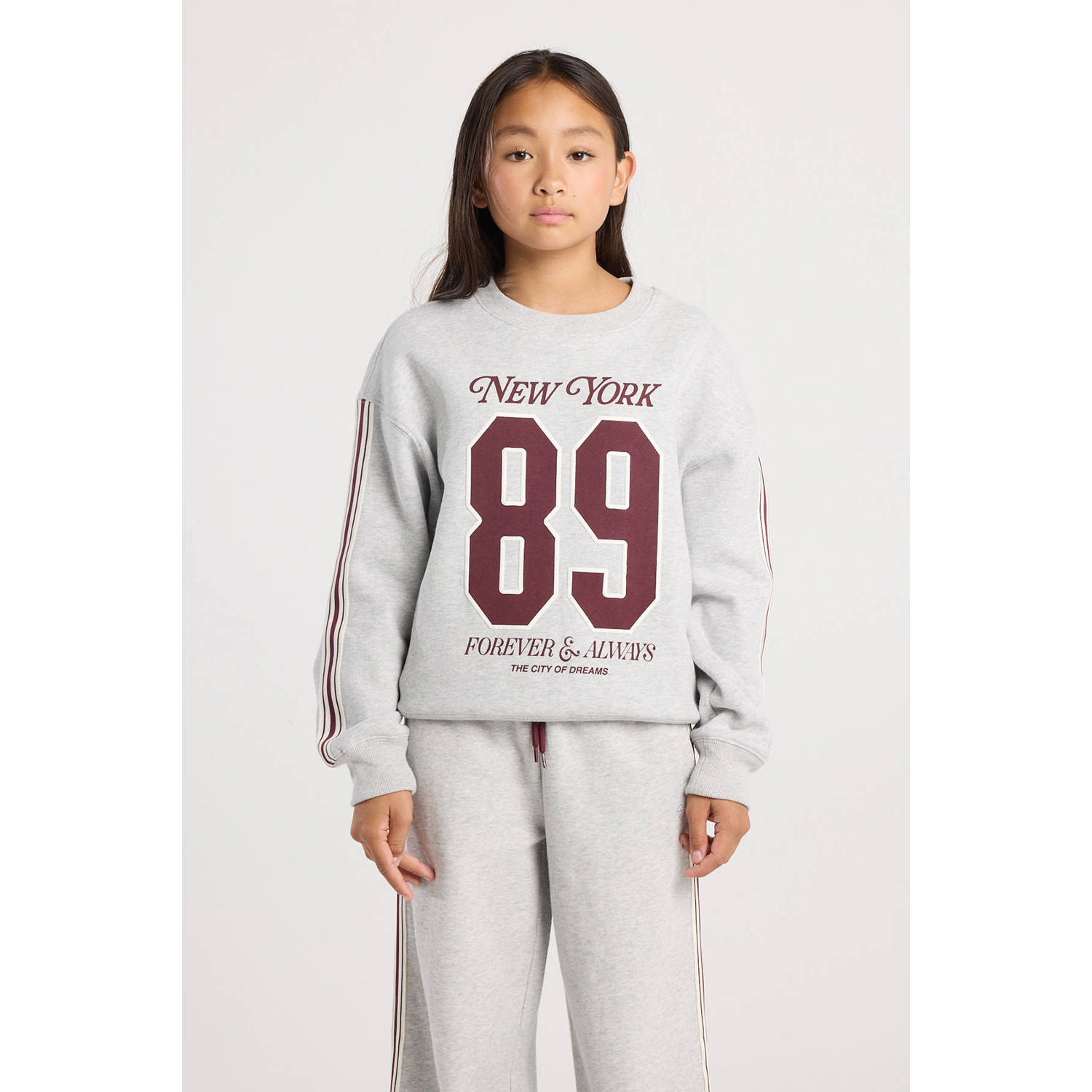 America Today sweater grijs