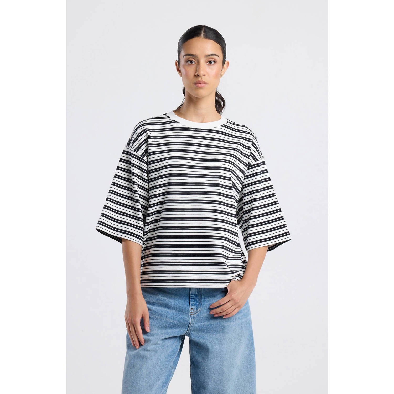 America Today T-shirt zwart