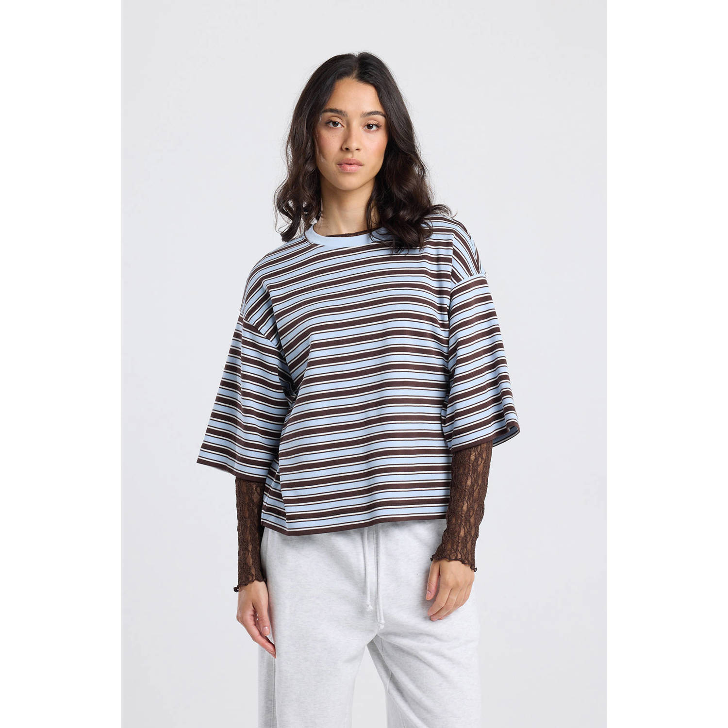America Today T-shirt blauw