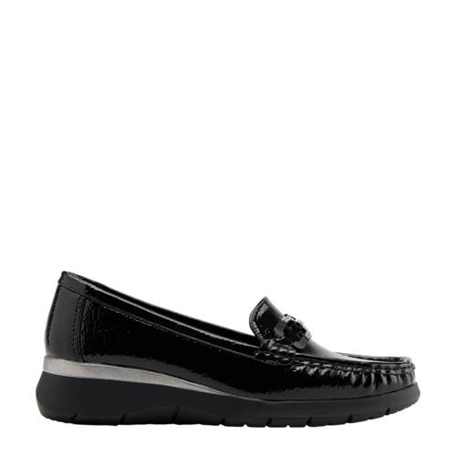 Easy Street comfort lak mocassins zwart afbeelding