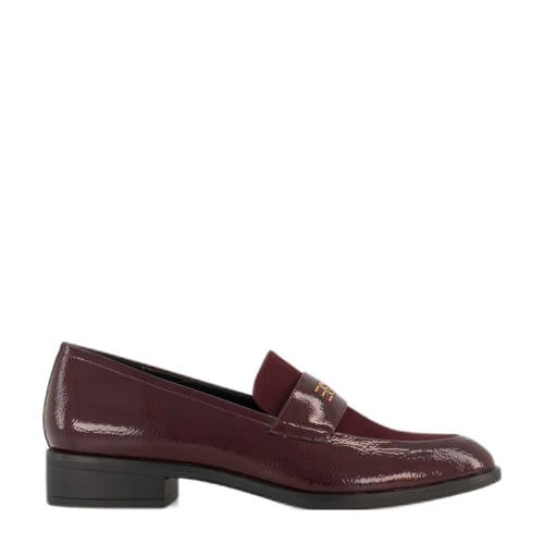 ESPRIT lak loafers bordeaux afbeelding