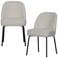 WOOOD WOOOD Vogue Eetkamerstoelen - Fluweel - Honinggeel - Set van 2