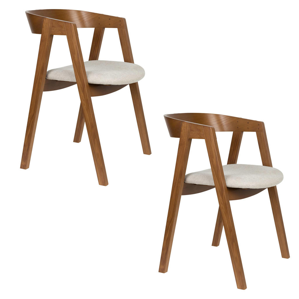 Zuiver eetkamerstoel (set van 2) Mads