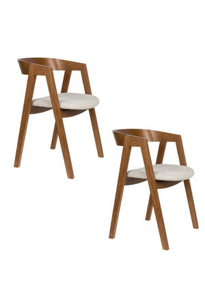 eetkamerstoel (set van 2) Mads