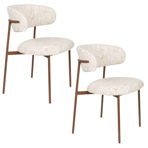 Housecraft Living eetkamerstoel (set van 2) Claes afbeelding