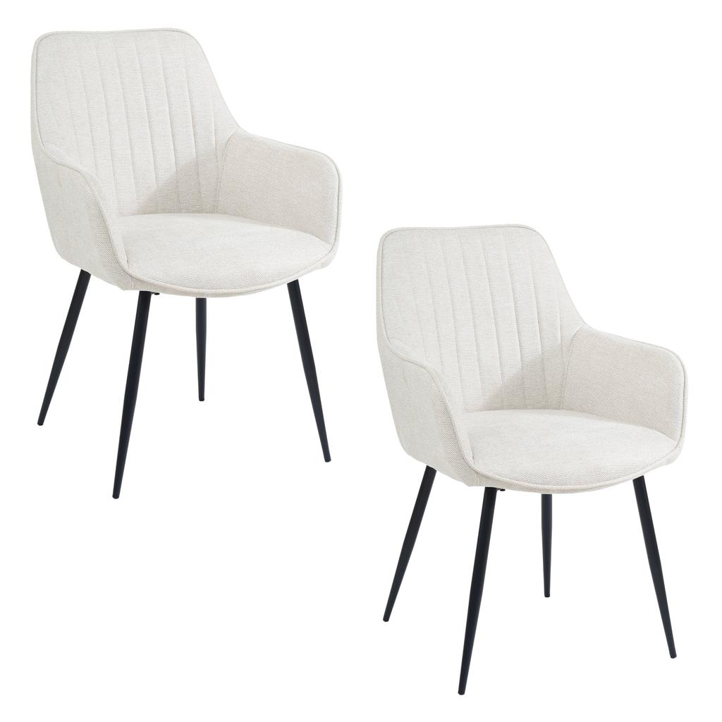 Housecraft Living eetkamerstoel (set van 2) Maud