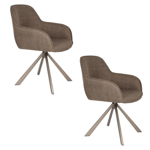 Housecraft Living eetkamerstoel (set van 2) Toye afbeelding