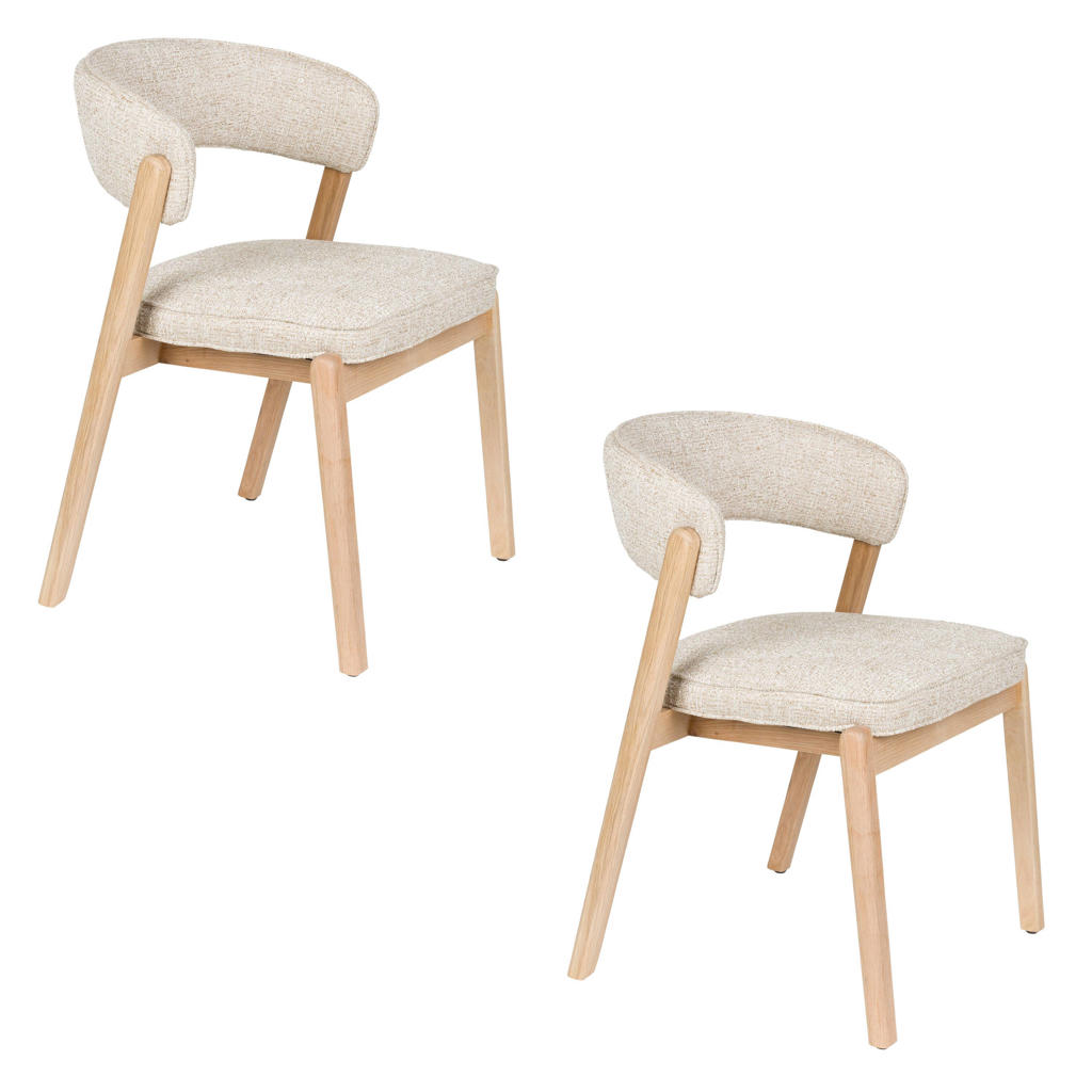 Zuiver eetkamerstoelen (set van 2) Bright