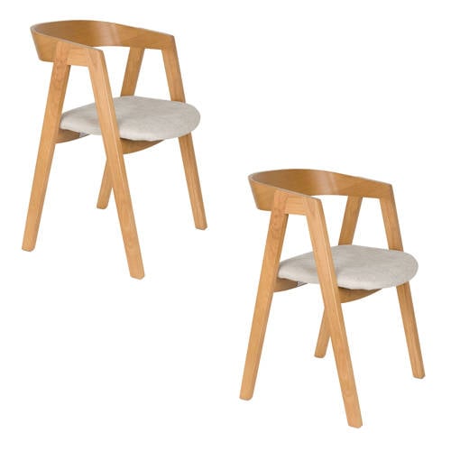 Zuiver eetkamerstoel (set van 2) Mads afbeelding