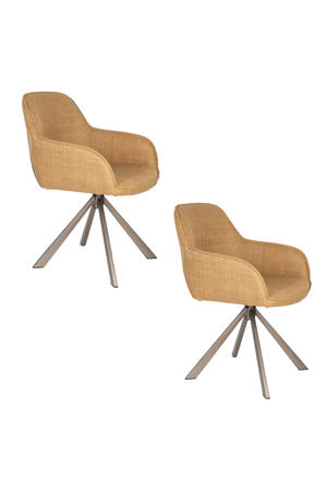 eetkamerstoel (set van 2) Toye