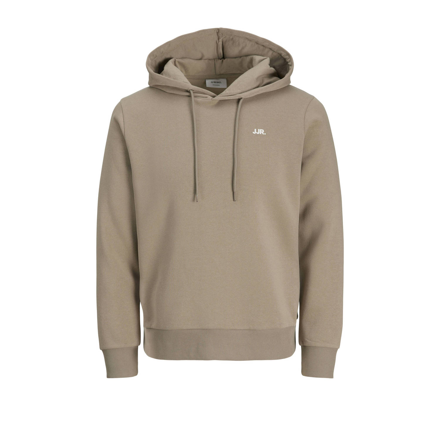 JJ REBEL hoodie lichtbruin