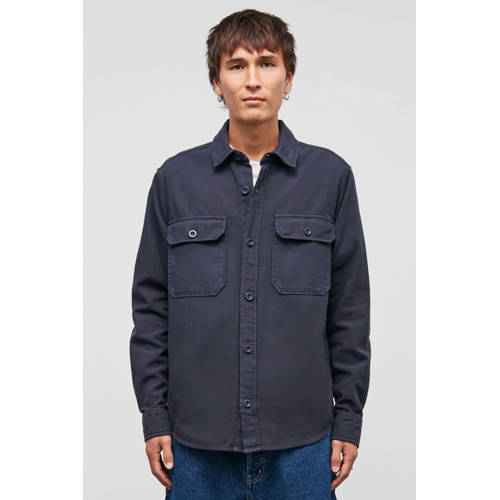 MADS NØRGAARD - COPENHAGEN casual overhemd donkerblauw afbeelding