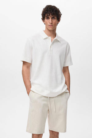 regular polo ecru