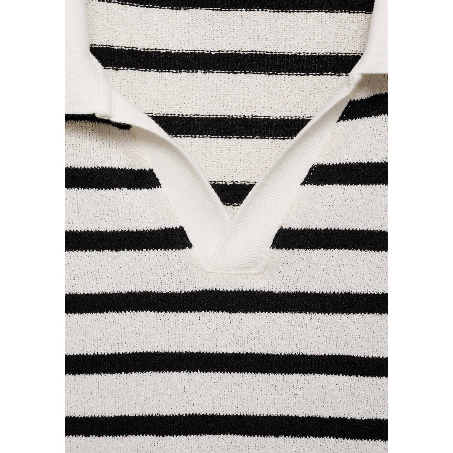 Mango Man regular polo ecru